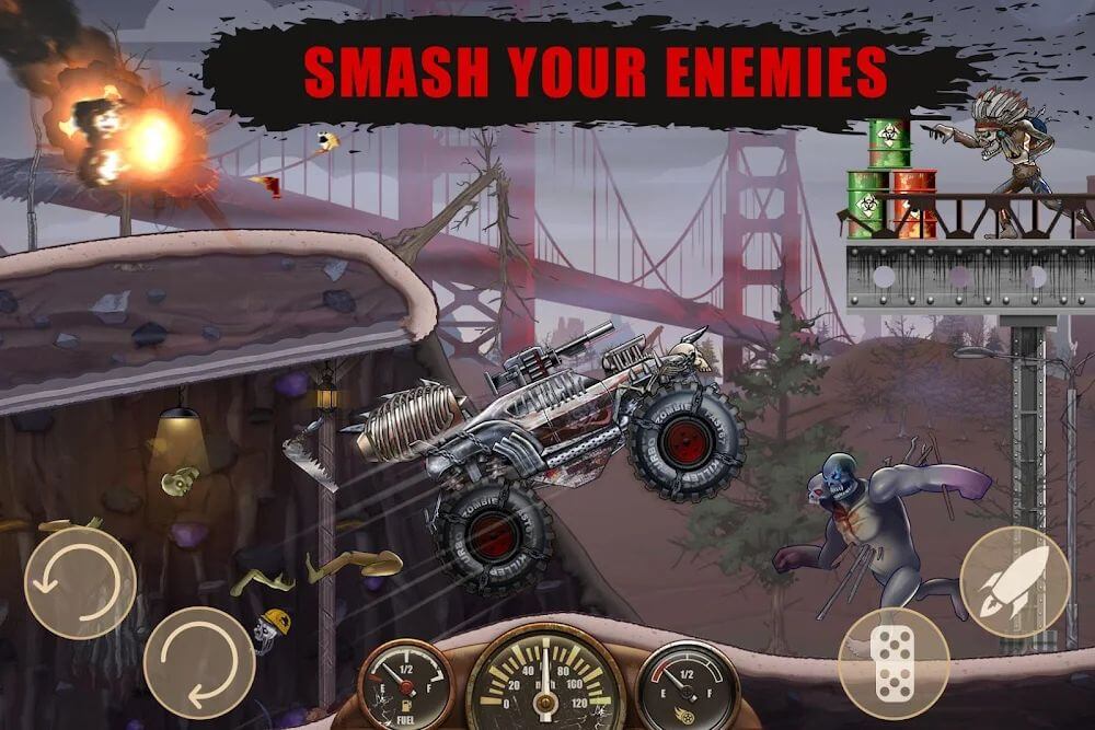 Zombie Hill Racing v2.3.2 MOD APK (Unlimited Money)