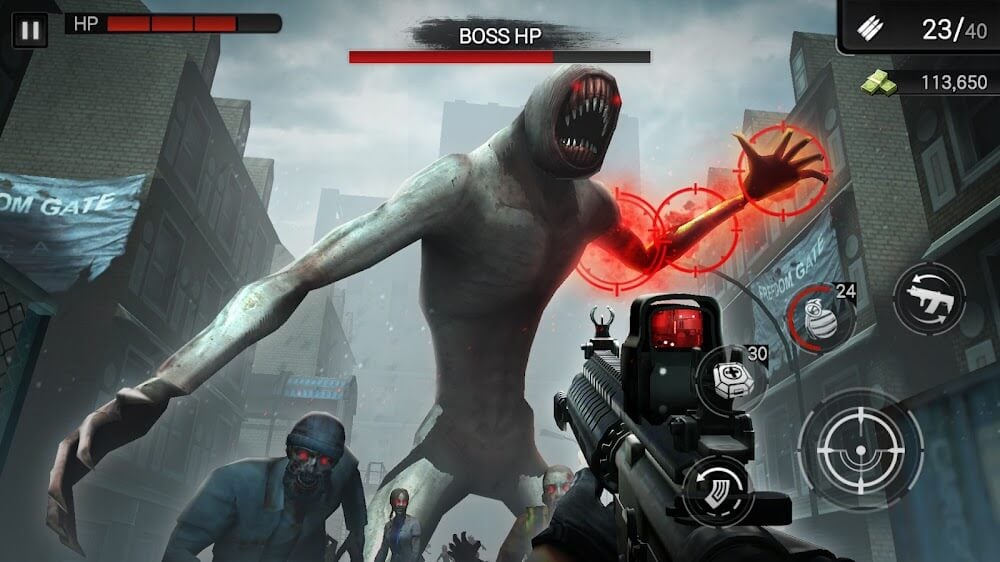 Zombie Hunter D-Day v1.0.912 MOD APK (One Hit, God Mode)