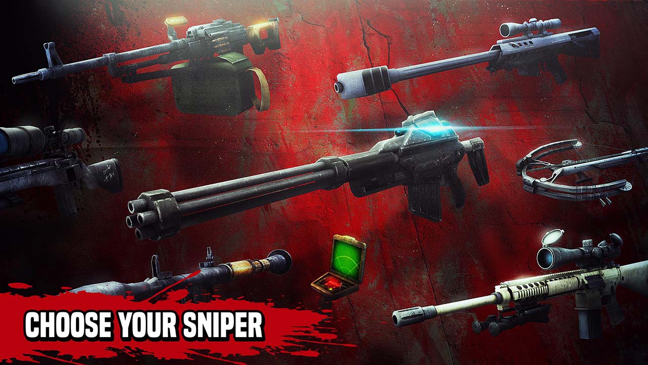 Zombie Hunter Sniper MOD APK 3.0.78 (Unlimited Money)