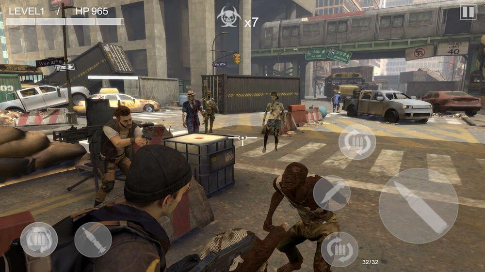 Zombie War - The Last Survivor v1.32.0 MOD APK (God Mod, Money, Ammo)