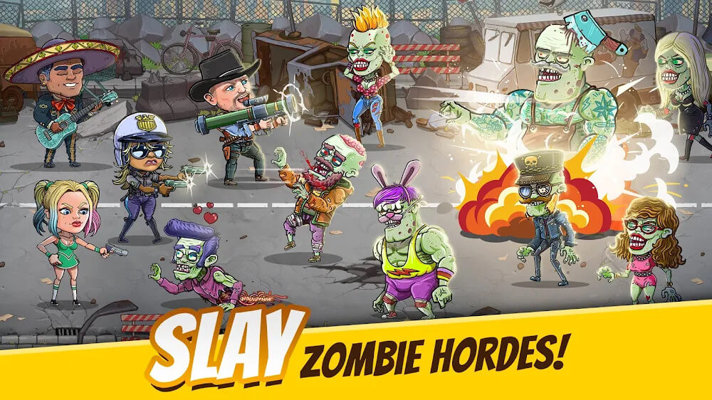 Zombieland v4.0.3 MOD APK (Menu/God Mode, Money)