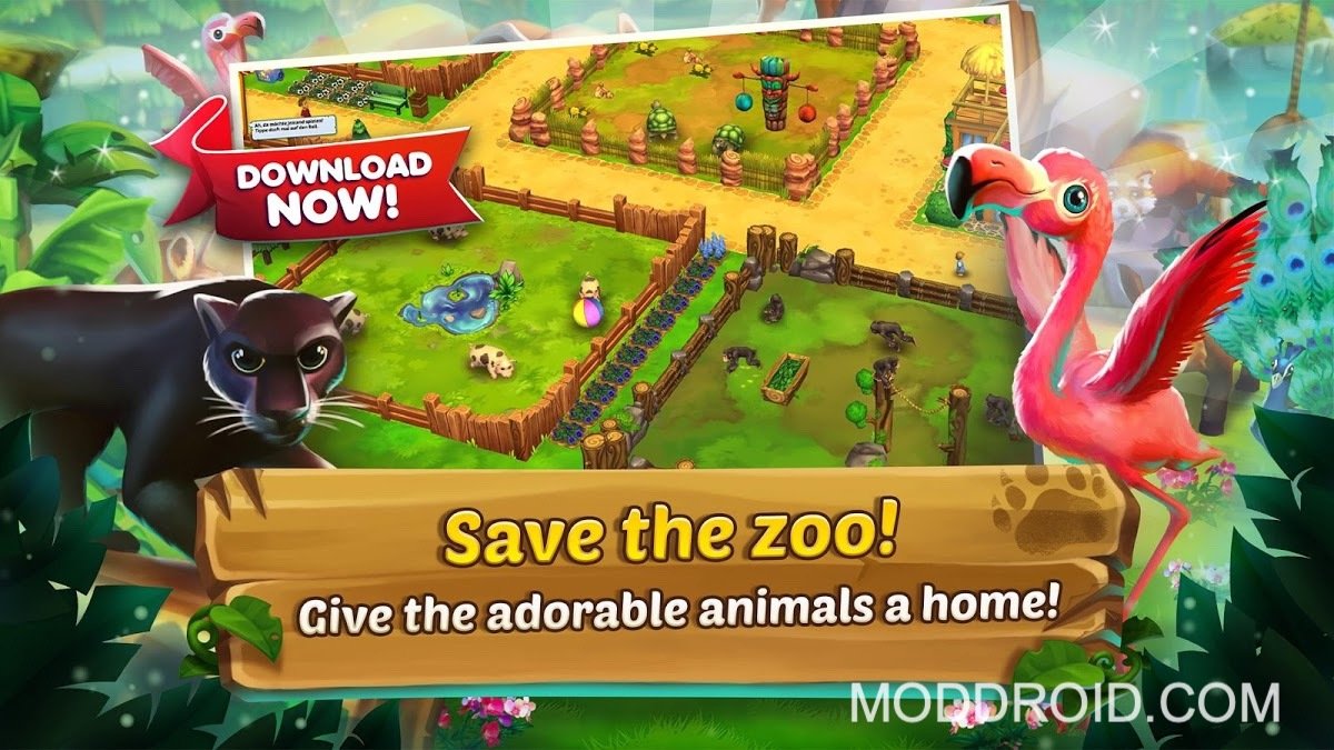 Zoo 2: Animal Park v1.69.2 MOD APK (Unlimited Money)
