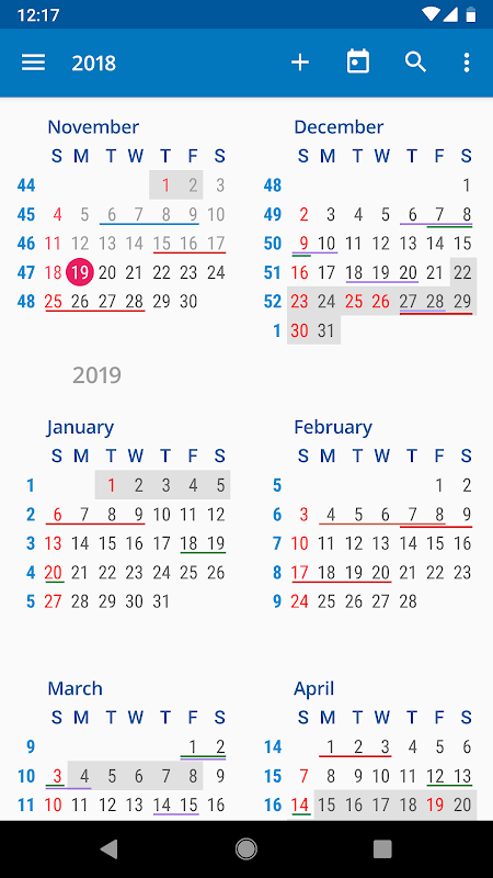 aCalendar+ v2.5.3 APK Download (Final/Paid) for Android