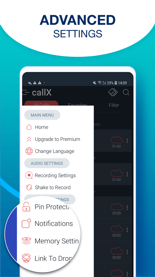 callX v10.9 MOD APK (Premium Unlocked)