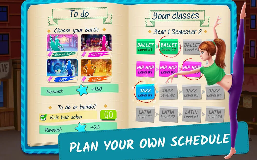 ce School Stories v1.1.43 APK + OBB (MOD, Unlock All Clothes)