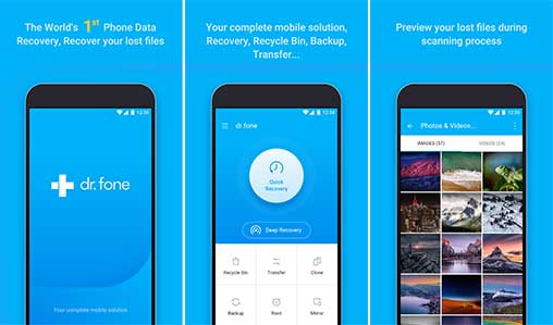 dr.fone – Recover deleted data 3.2.0.170 Apk Premium for Android
