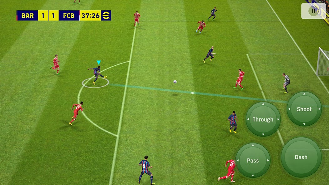 eFootball PES 2024 v8.6.2 MOD APK + OBB (Mega Hit, Angle Goal, Menu)