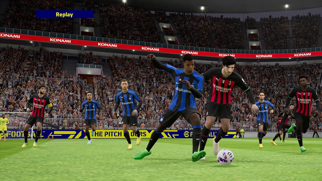 eFootball PES 2024 v8.6.2 MOD APK + OBB (Mega Hit, Angle Goal, Menu)