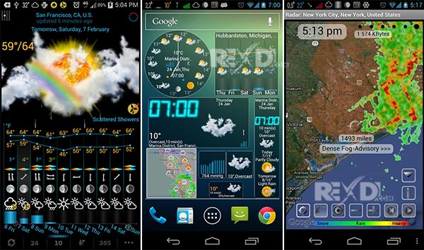 eWeather HD, Radar, Alerts 5.9.5 Apk for Android