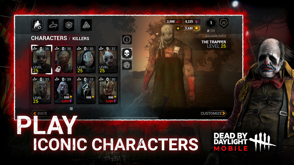 ead by Daylight Mobile v1.9194.9194 MOD APK + OBB (Fov, Shadow/World Cham)