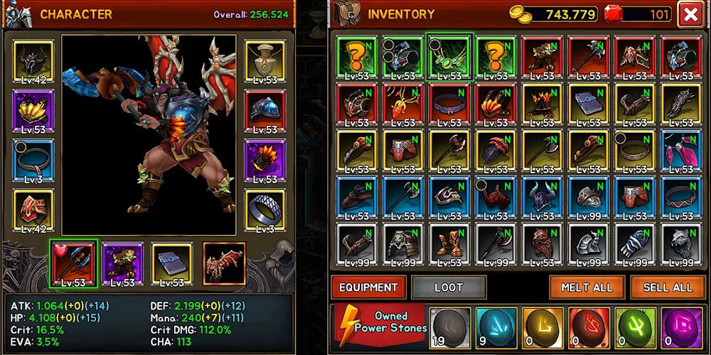 eath Dungeon v2.1.26 MOD APK (Mega Menu)