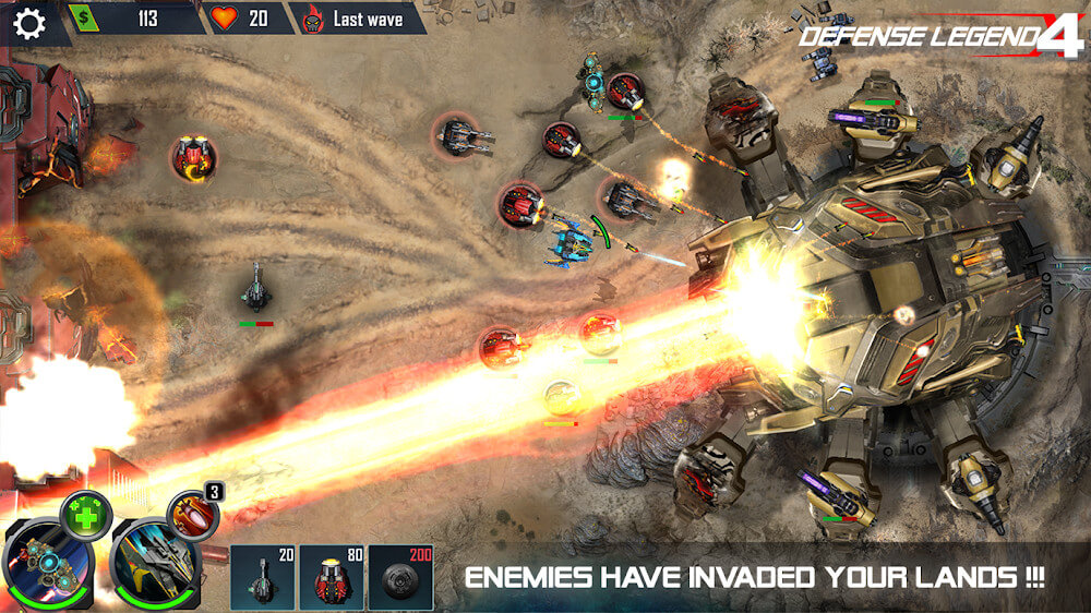 efense Legend 4 v1.0.91 MOD APK (Menu/Damage, Money)