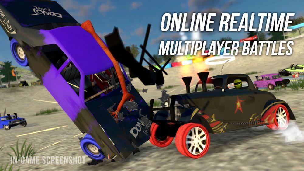 emolition Derby Multiplayer v1.4.4 MOD APK (Unlimited Money)