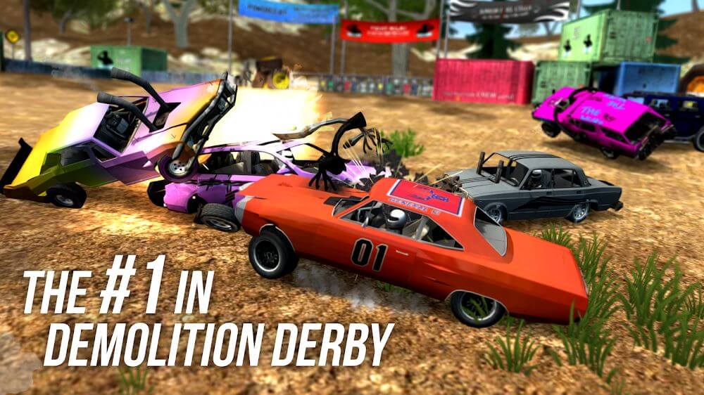 emolition Derby Multiplayer v1.4.4 MOD APK (Unlimited Money)