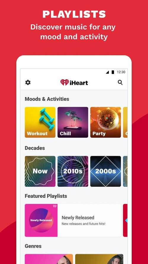 iHeart: Music, Radio, Podcasts v10.43.1 MOD APK (AF-Free, Extra)