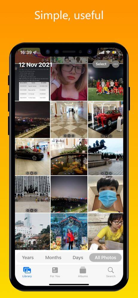 iPhoto - Gallery iOS 16 v1.1.5 MOD APK (Pro Unlocked)