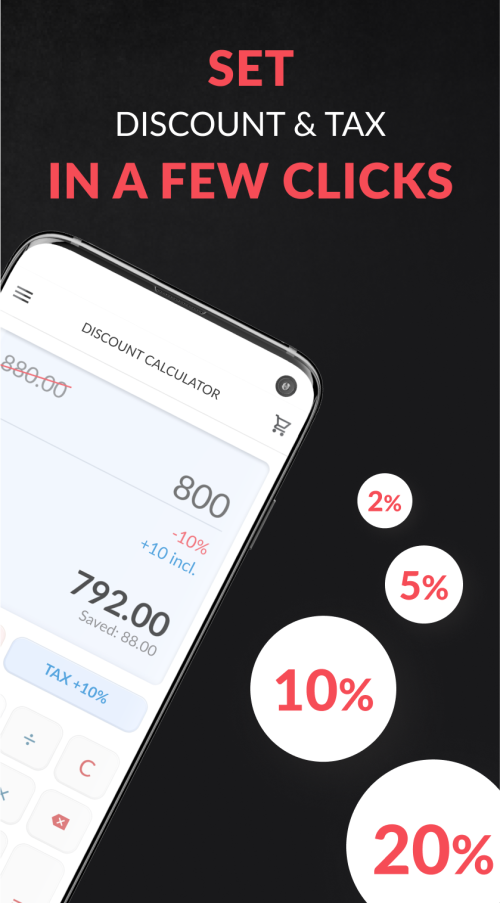 iscount Calculator v1.9.0 MOD APK (Premium Unlocked)