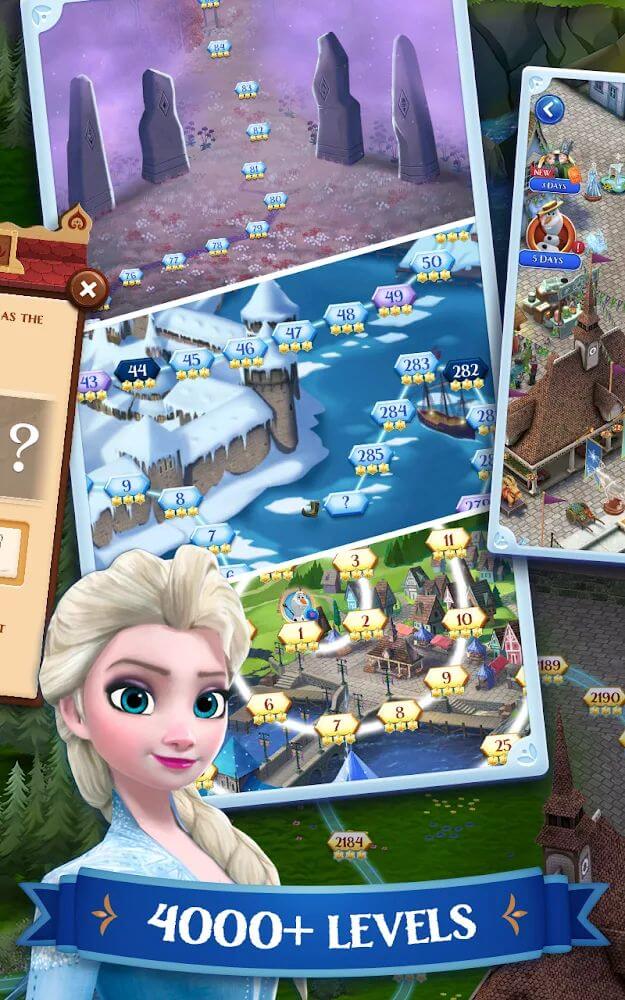 isney Frozen Free Fall v13.8.5 MOD APK (Unlimited Snowballs, Move)