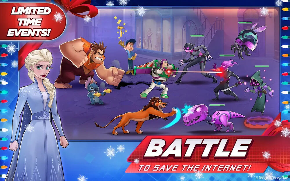 isney Heroes: Battle Mode v5.2.01 MOD APK (Unlimited Skill)