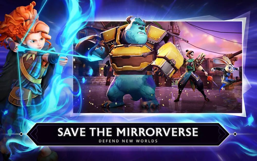 isney Mirrorverse v5.1.0 MOD APK (Menu/Dmg/Defense Multiple)