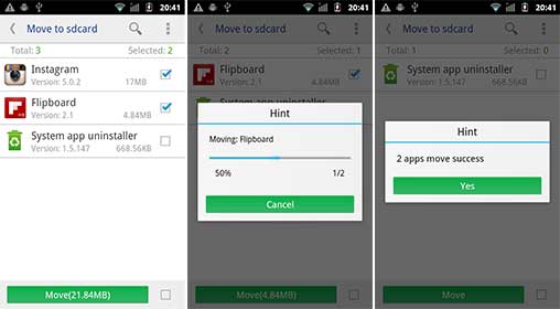 move app to sdcard pro 3.1.107 Apk for Android