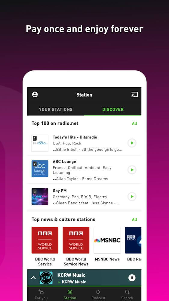 radio.net PRIME v5.14.1.14 APK (Paid Full Version)