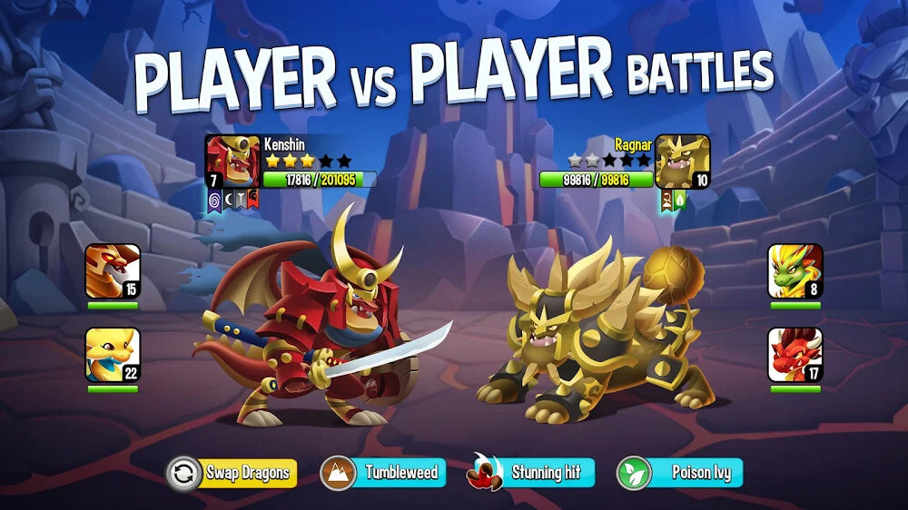 ragon City v24.7.2 MOD APK (One Hit, Always Turn)