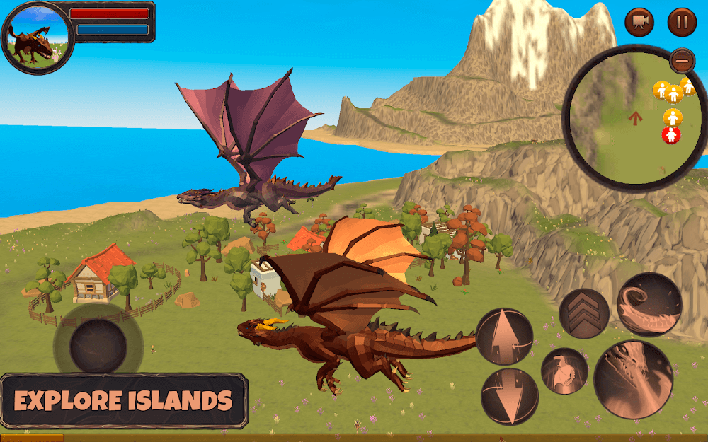 ragon Simulator 3D v1.1052 MOD APK (Unlimited Coins, Free Upgrades)