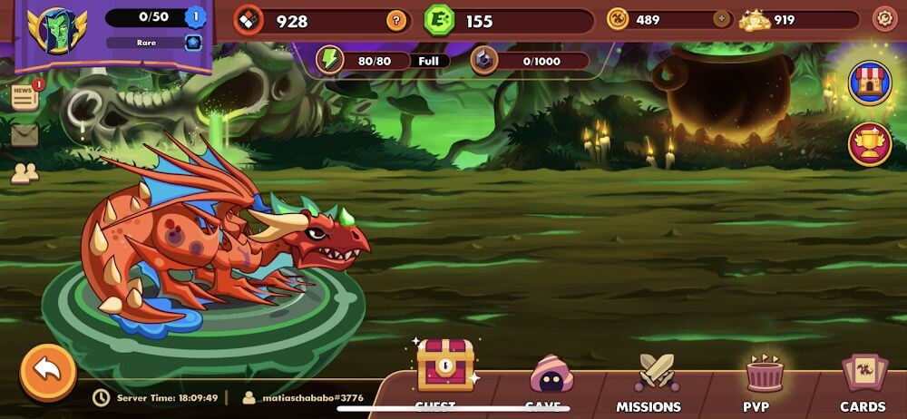 ragonary v2.5.18 MOD APK (One Hit, God Mode)