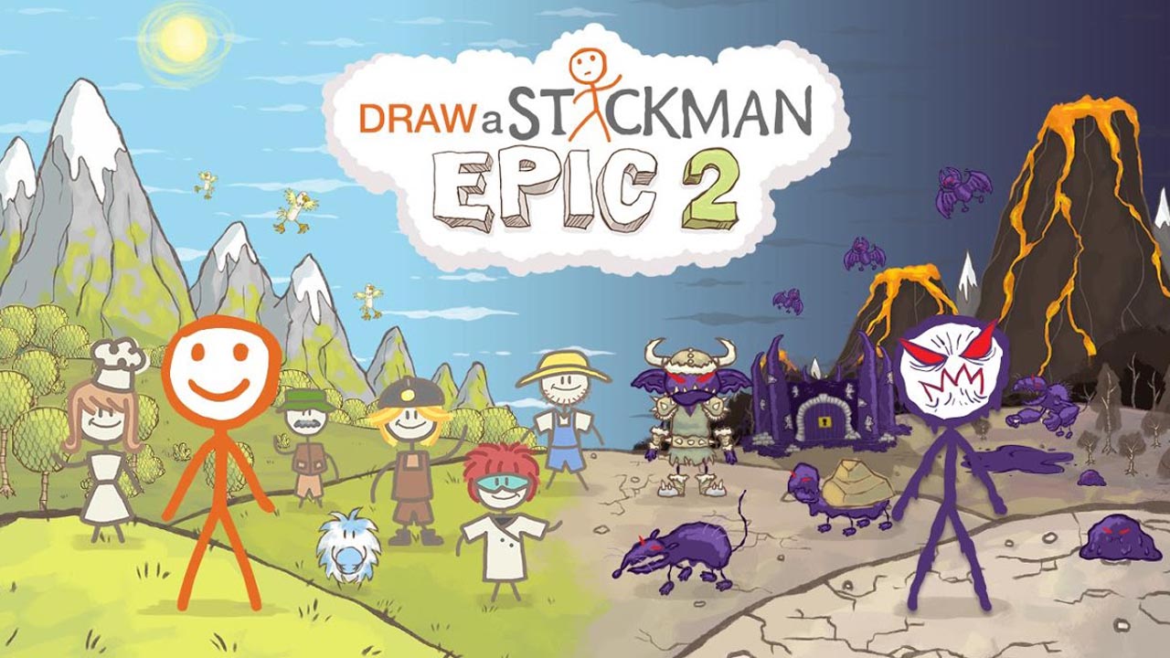 raw a Stickman: EPIC 2 MOD APK 1.1.9 (Immortality)