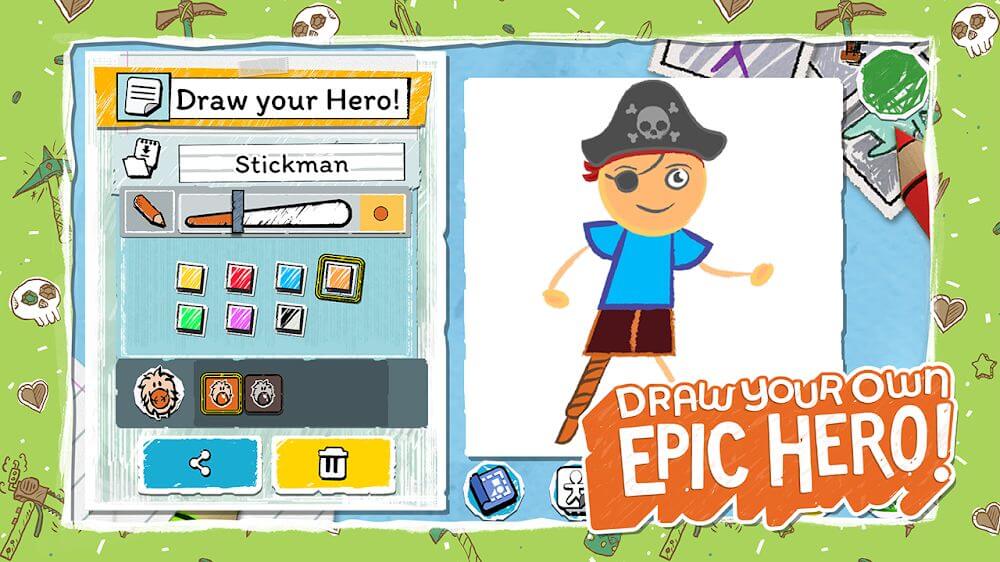 raw a Stickman: EPIC 3 v1.10.19854 MOD APK (Unlimited Heart)