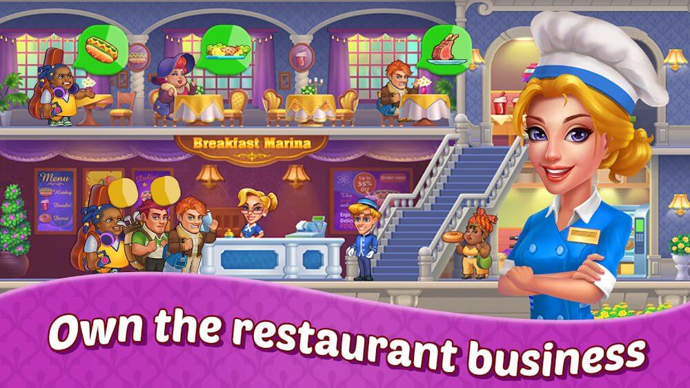 ream Restaurant v1.2.7 MOD APK (Free Shopping)