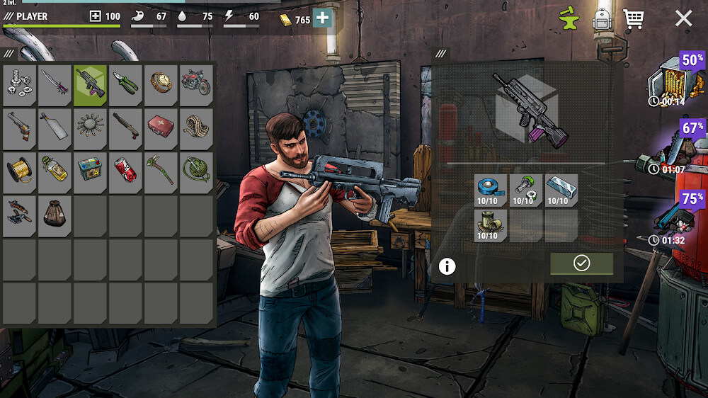 rk Days: Zombie Survival v2.0.4 APK + MOD (Unlimited Coins/Durability)