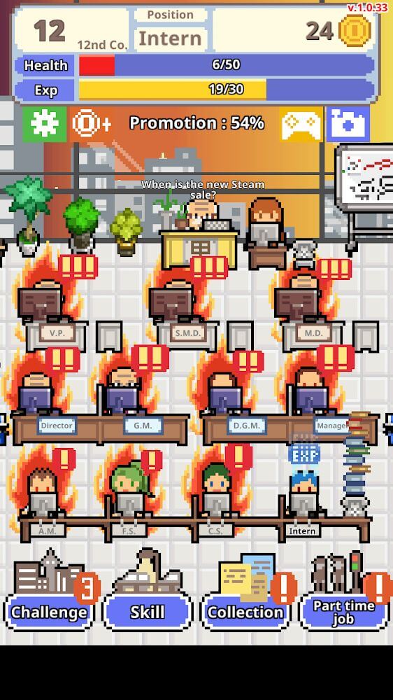 't get fired! v1.0.66 MOD APK (Unlimited Money)