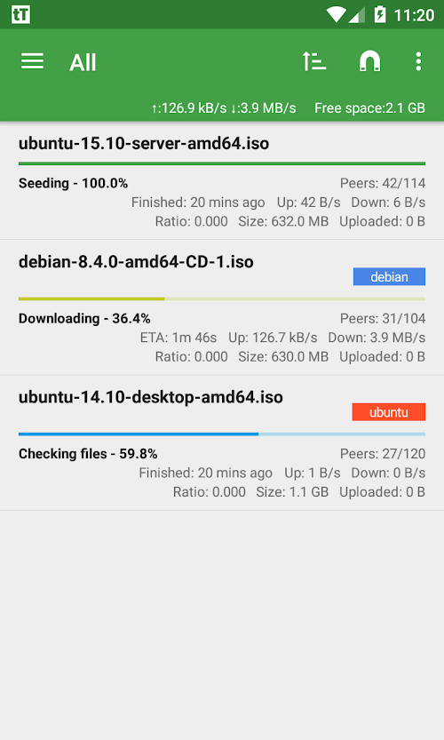 tTorrent v1.7.2.1 APK + MOD (AD-Free/MOD Lite) Downlaod for Android