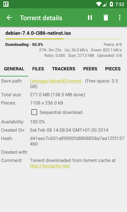 tTorrent v1.7.3 APK + MOD (AD-Free/MOD Lite)