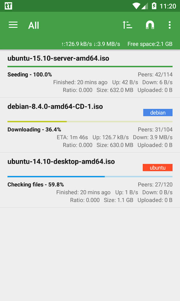 tTorrent v1.8.9 APK + MOD (Paid/Optimized)