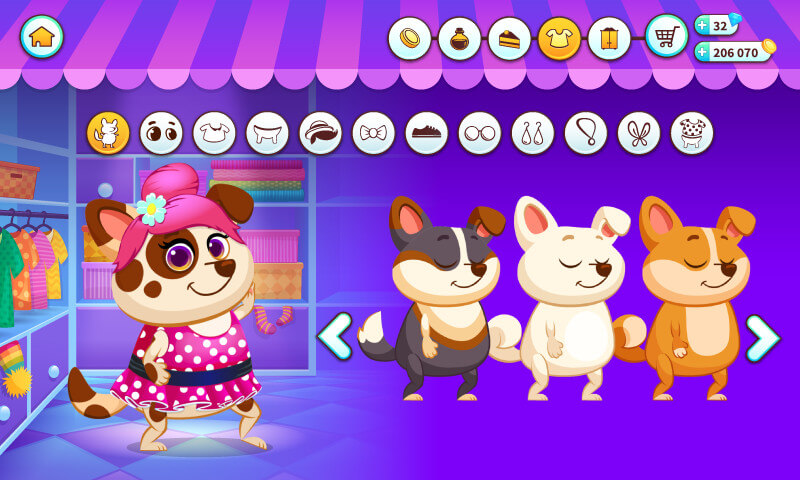 uddu - My Virtual Pet Dog v1.75 APK + MOD (Unlimited Money)