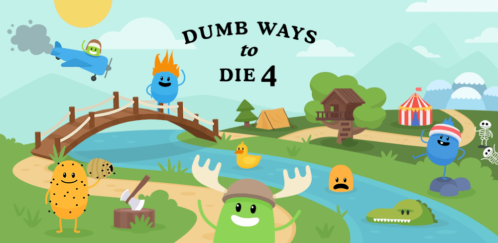 umb Ways to Die 4 v1.3.5 MOD APK (Auto Win, No Ads)