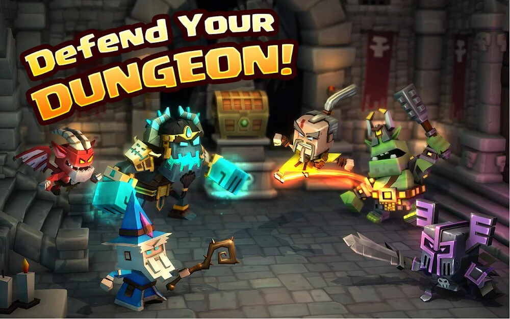 ungeon Boss Heroes v0.5.15965 MOD APK (Menu/One Hit, God Mode)