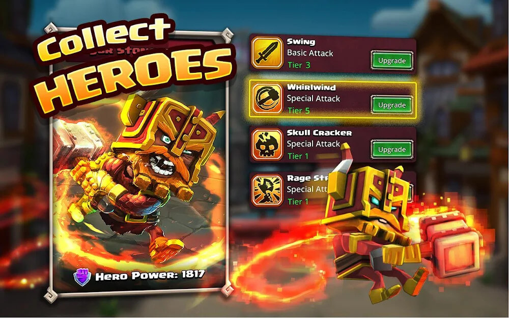 ungeon Boss Heroes v0.5.15965 MOD APK (Menu/One Hit, God Mode)