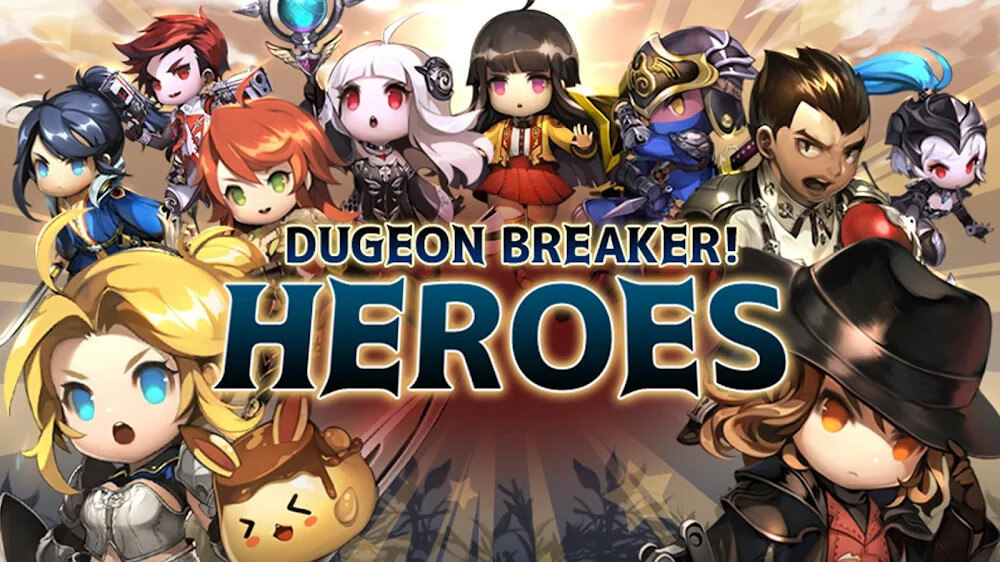 ungeon Breaker Heroes v1.20.9 MOD APK (Always Critical, Free Shopping, Movespeed)