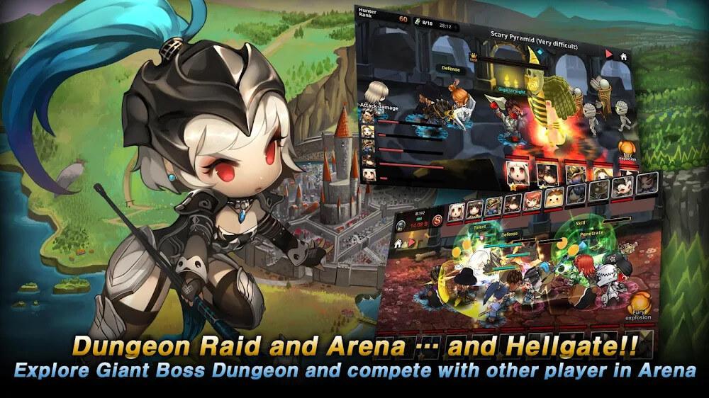 ungeon Breaker Heroes v1.20.9 MOD APK (Always Critical, Free Shopping, Movespeed)