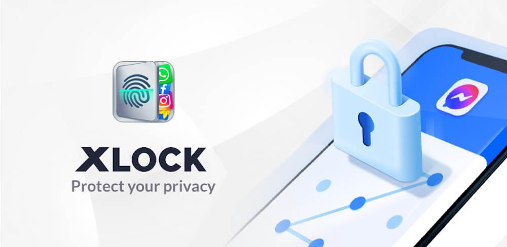 Cover Image of App Lock - XLock v1.6.5 MOD APK (Premium Unlocked)