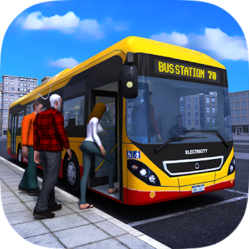 Cover Image of Bus Simulator PRO 2 v1.7 MOD APK + OBB (Unlimited Money)