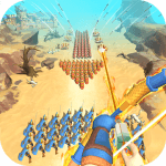 Cover Image of Castle War: Empire Archer v1.0.21 MOD APK (VIP Unlocked/Gold)