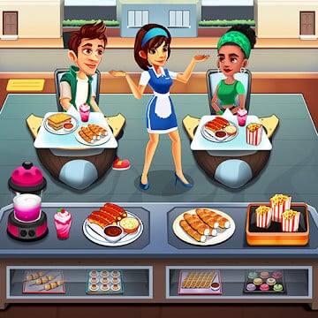 Cover Image of Cooking Cafe - Food Chef v8.1 MOD APK (Free Purchase)