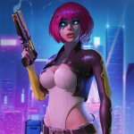 Cover Image of Cyberpunk Hero v1.3.0 MOD APK (Unlimited Coins, Damage, God Mode)