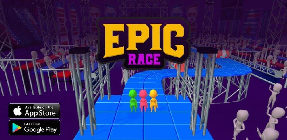 Cover Image of Epic Race 3D MOD APK v200311 (Skins Unlocked)