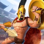 Cover Image of Gladiator Heroes of Kingdoms v3.06.04 MOD APK (One Hit, God Mode)